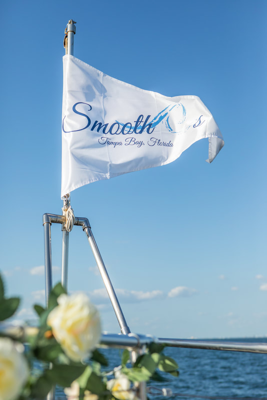 Smooth C's flag against perfect blue sky